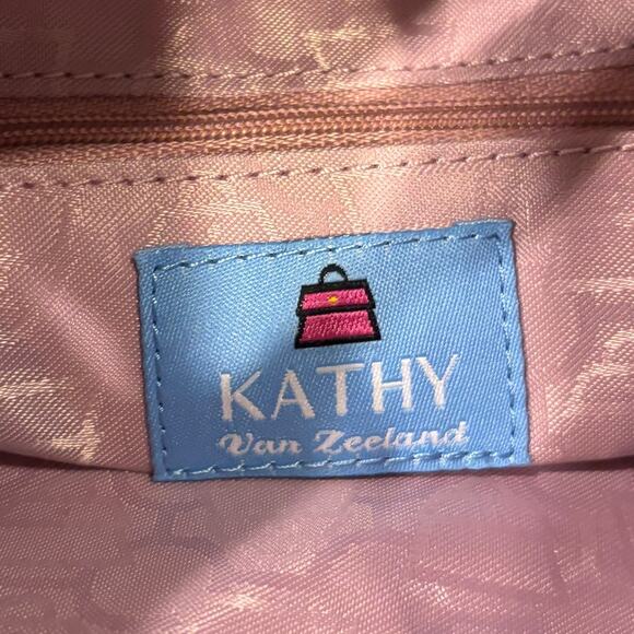 Y2K Kathy Van Zeeland Zebra Mini Tote Bag Purse Hangbag Satchel Top Handle Vtg - Picture 6 of 12